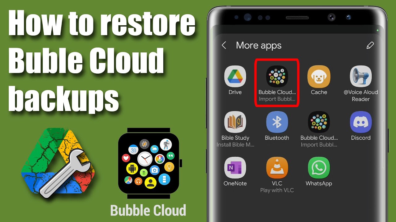 How to restore Bubble Cloud backups (relaxed importer option)