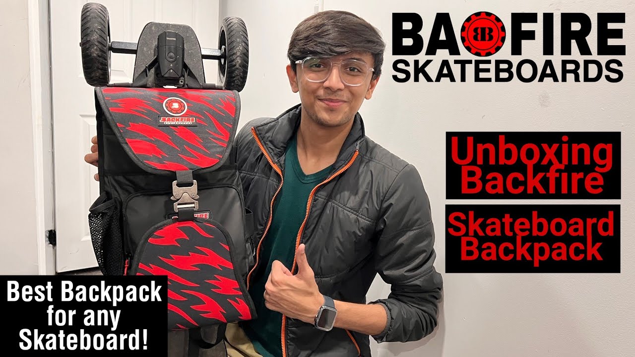 Unboxing Backfire Skateboard Backpack | Best Backpack for any Skateboard | Backfire Ranger X2