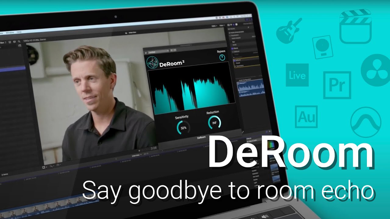 Remove Echo and Reverb in Final Cut Pro, Premiere Pro, Davinci Resolve, Garage Band and Logic Pro