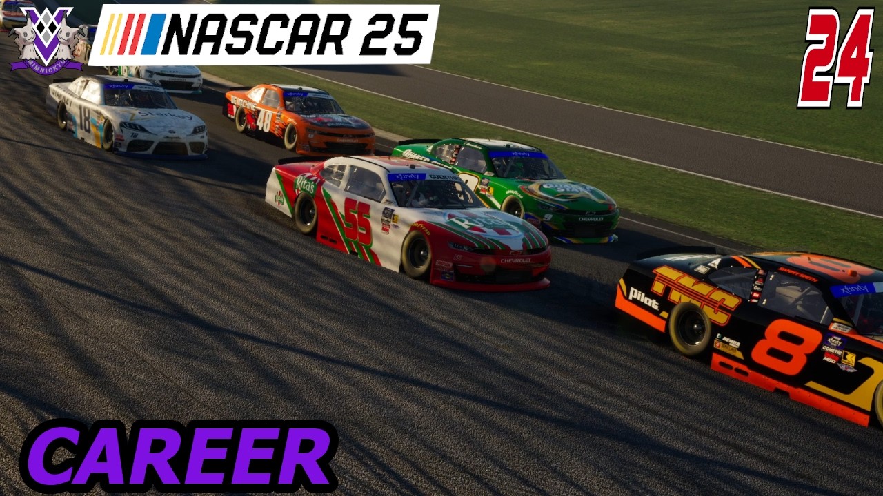 My 2nd home in Indiana! NASCAR 25 Career Mode Part 24