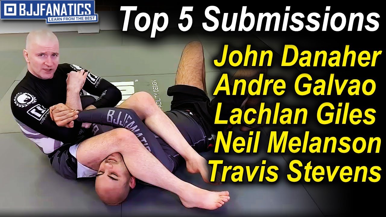 Top 5 Submission Holds For BJJ - John Danaher | Andre Galvao | Lachlan Giles