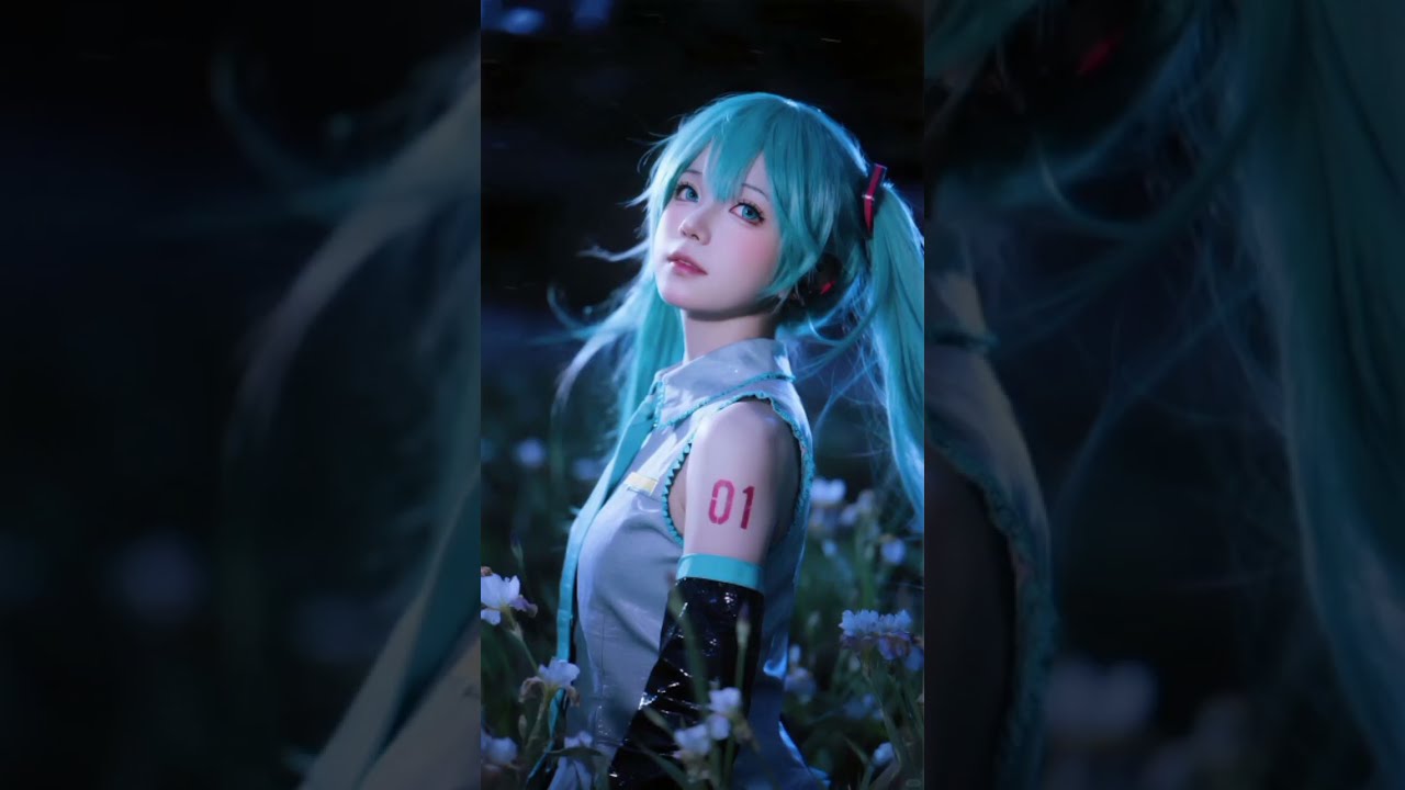 Hatsune miku - as fotos de cosplay da miku = song miku 
