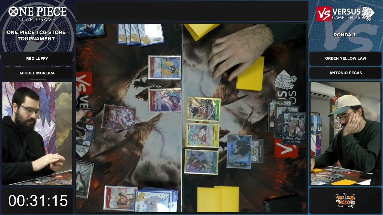 One Piece Card Game (21/02) na Versus Gamecenter!