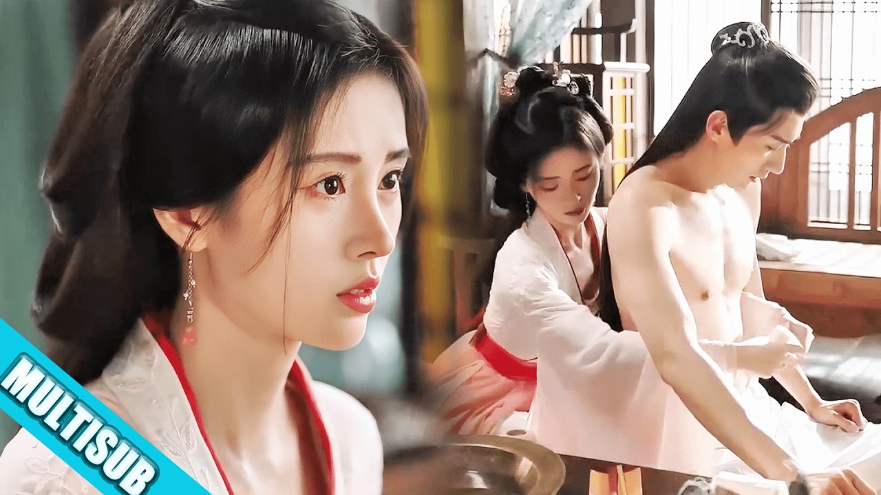 霸道王爺替灰姑娘擋刀，怎料她親自為他療傷，他當場淪陷！ 🔥💘#cdrama  #花间令  #inblossom  #鞠婧祎  #刘学义