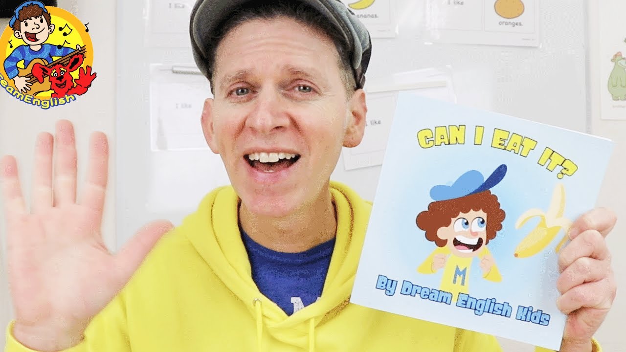 Book Read Aloud with Matt | Can I Eat It?  | Dream English Kids