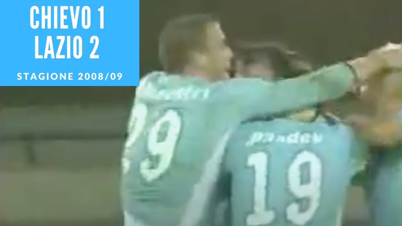 29 ottobre 2008: Chievo Lazio 1 2