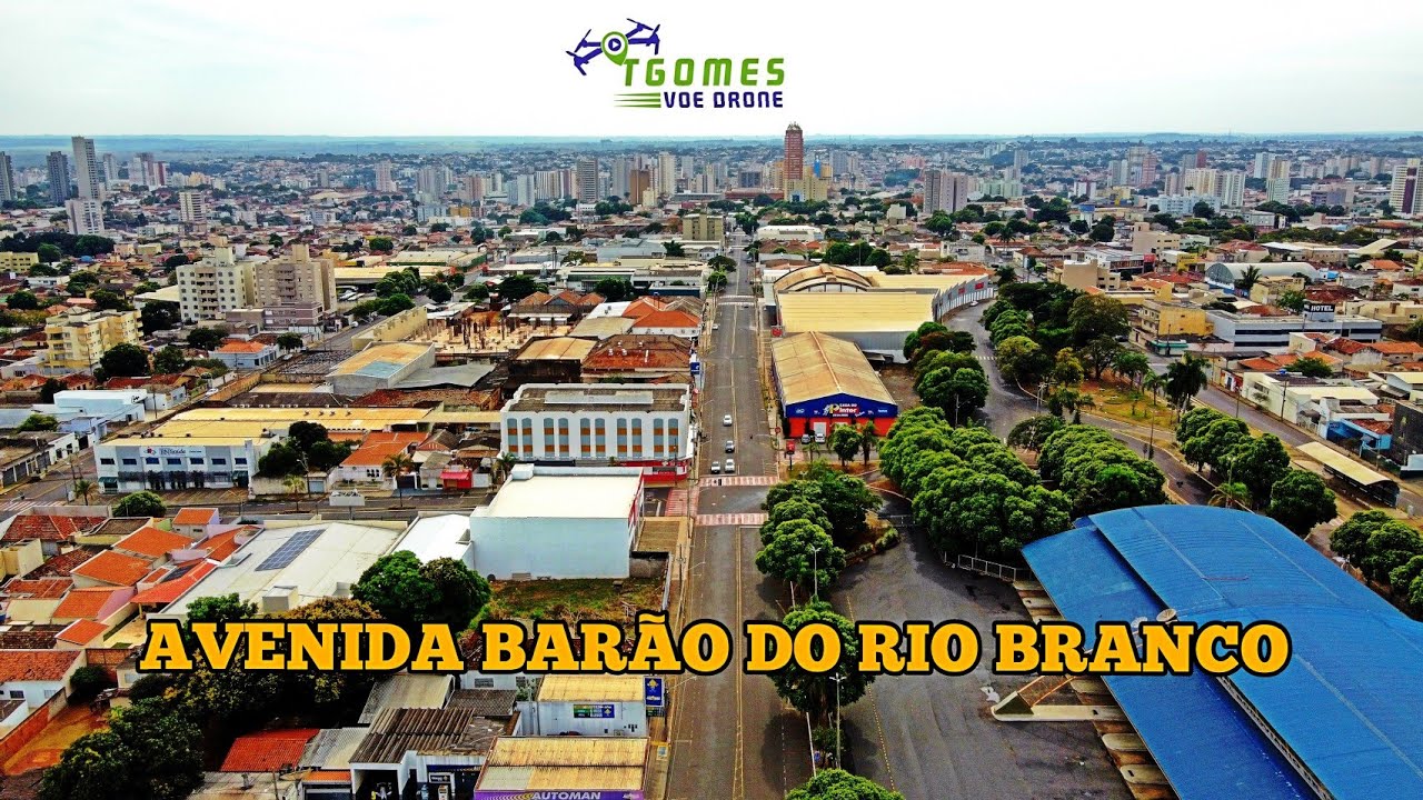 UBERABA MG - AVENIDA BARÃO DO RIO BRANCO