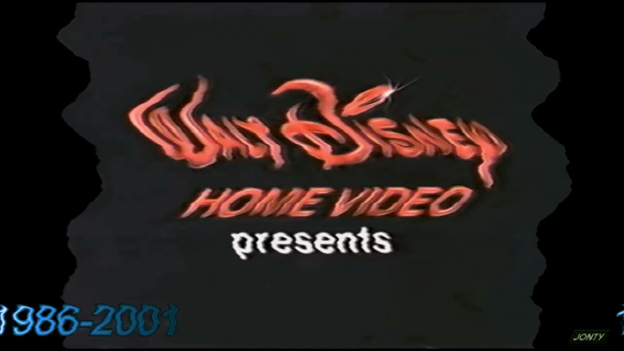 Red Walt Disney Home Video Logo History (1986-2001) in G-Major 596