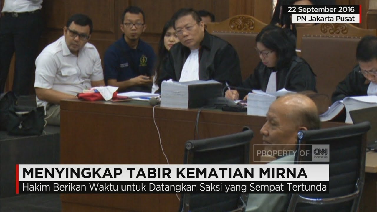 Ahli Hukum Pidana Dihadirkan Menjadi Saksi Sidang Kasus Pembunuhan Mirna