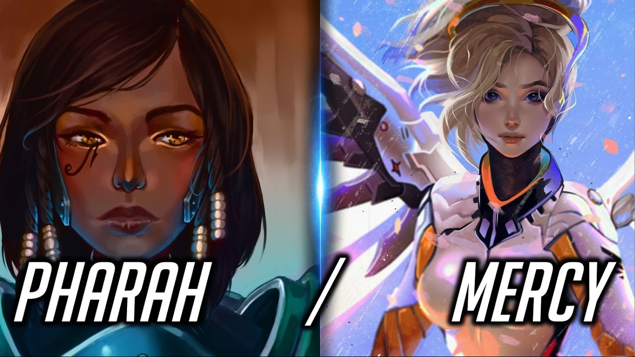 Pharah and Mercy Comic Dub Compilation! (Overwatch Week Day 1)