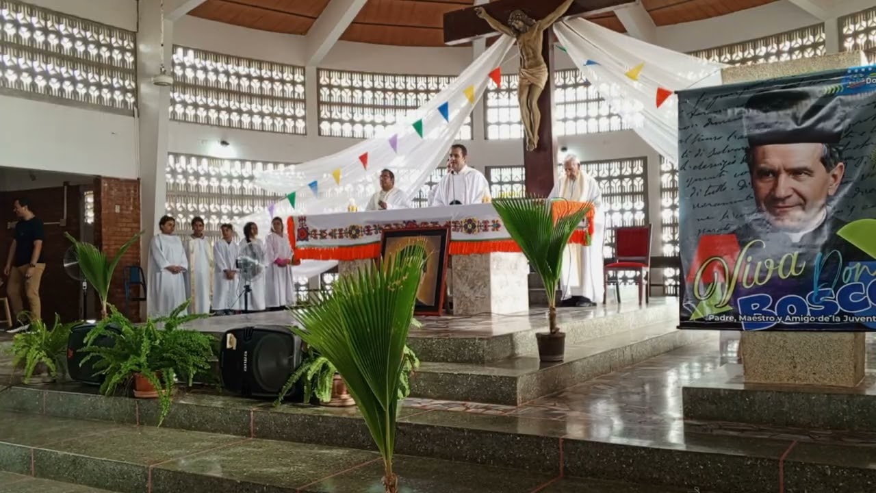 Misa en Honor a nuestro San Juan Bosco - @DonBoscoGuajira