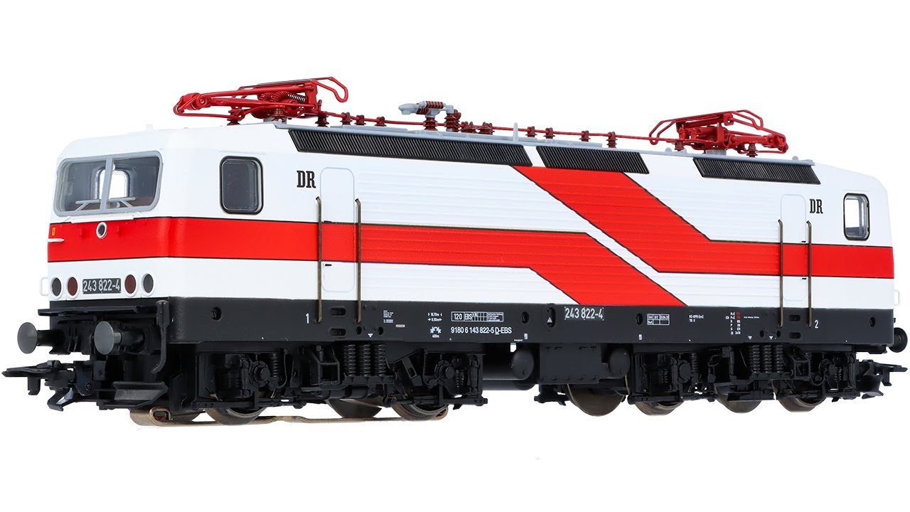 m&auml;rklin 37486 E-Lok BR 143 Wei&szlig;e Lady EBS | mfx+ Sound | Spur H0