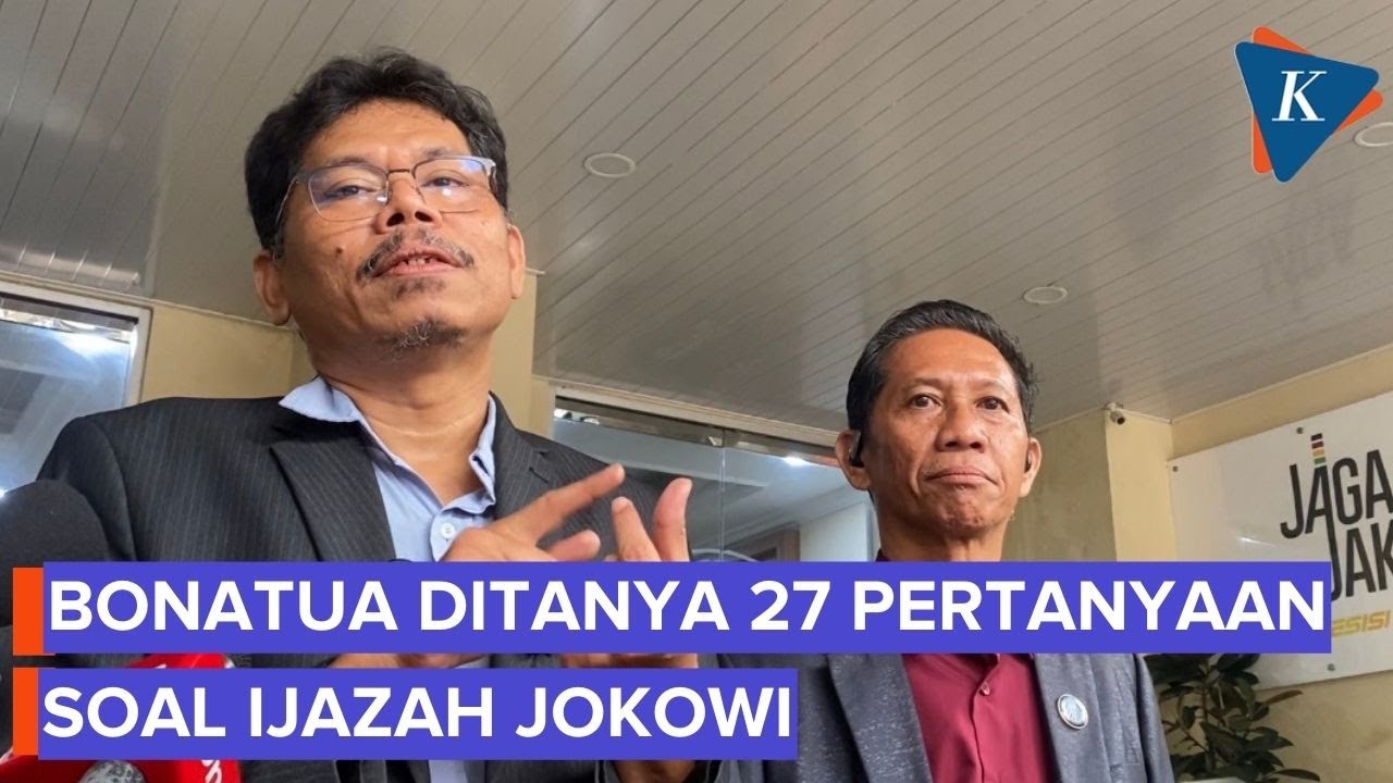 Keterangan Bonatua Silalahi Setelah Diperiksa 6 Jam soal Ijazah Jokowi