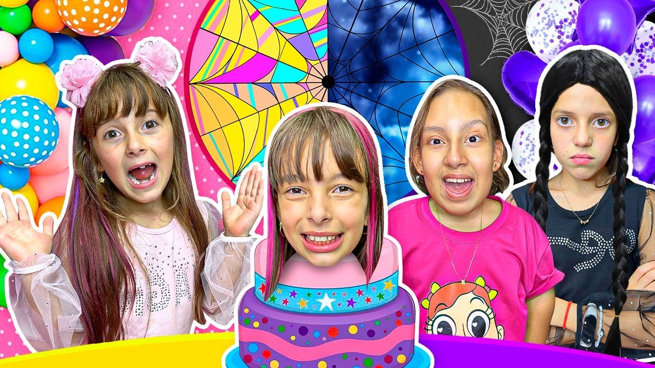 Aniversário Surpresa da Wandinha Laurinha FT Maria Clara MC Divertida e Jéssica Sousa e Helena