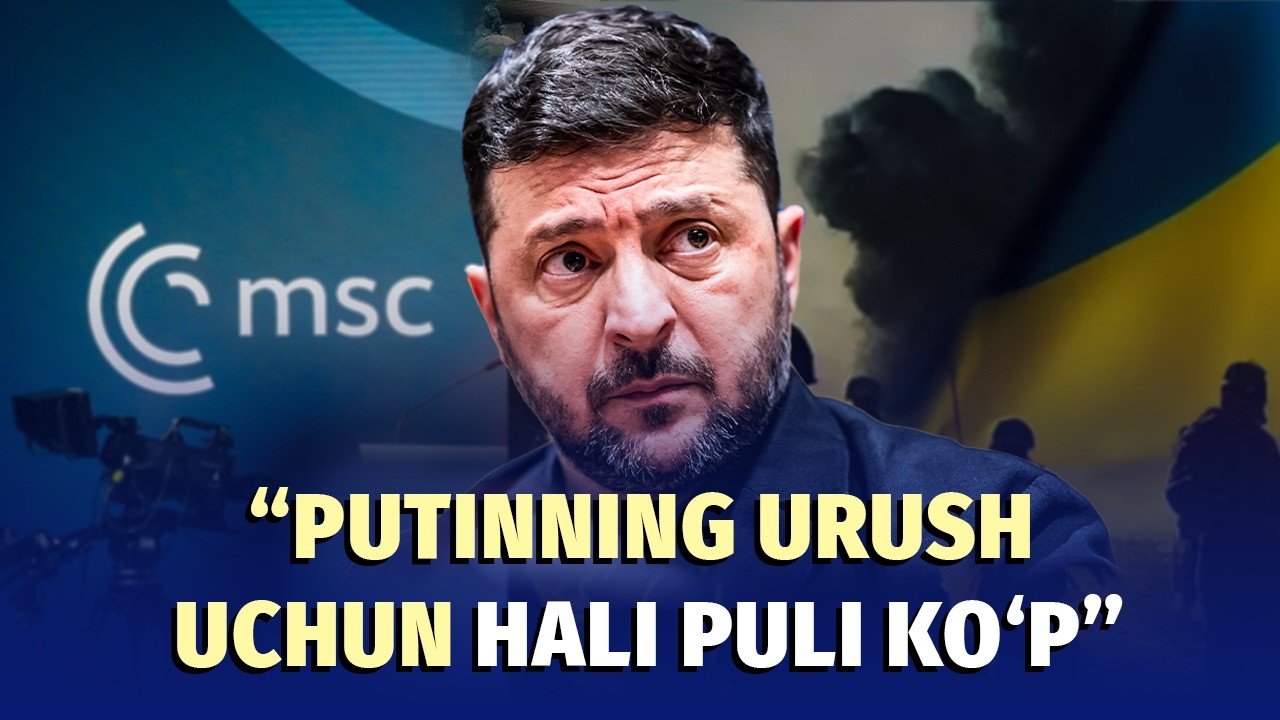 “Rossiya oyiga 30 ming askaridan ayrilmoqda” - Zelenskiy Myunxenda