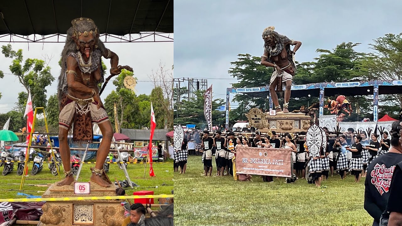 Penampilan BR Dharma Jati di Festival Ogoh ogoh Seputih Raman 2026