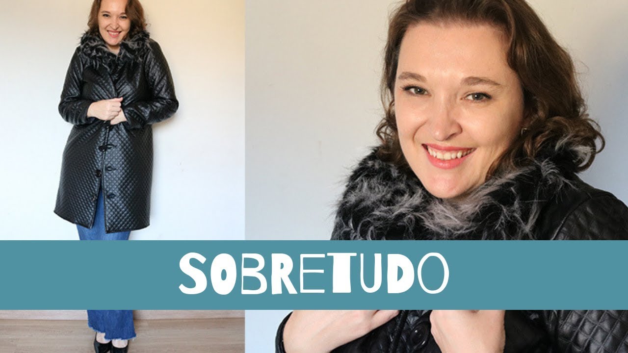 Passo a passo prático de como fazer um casaco de frio forrado - peça chave no guarda-roupa!
