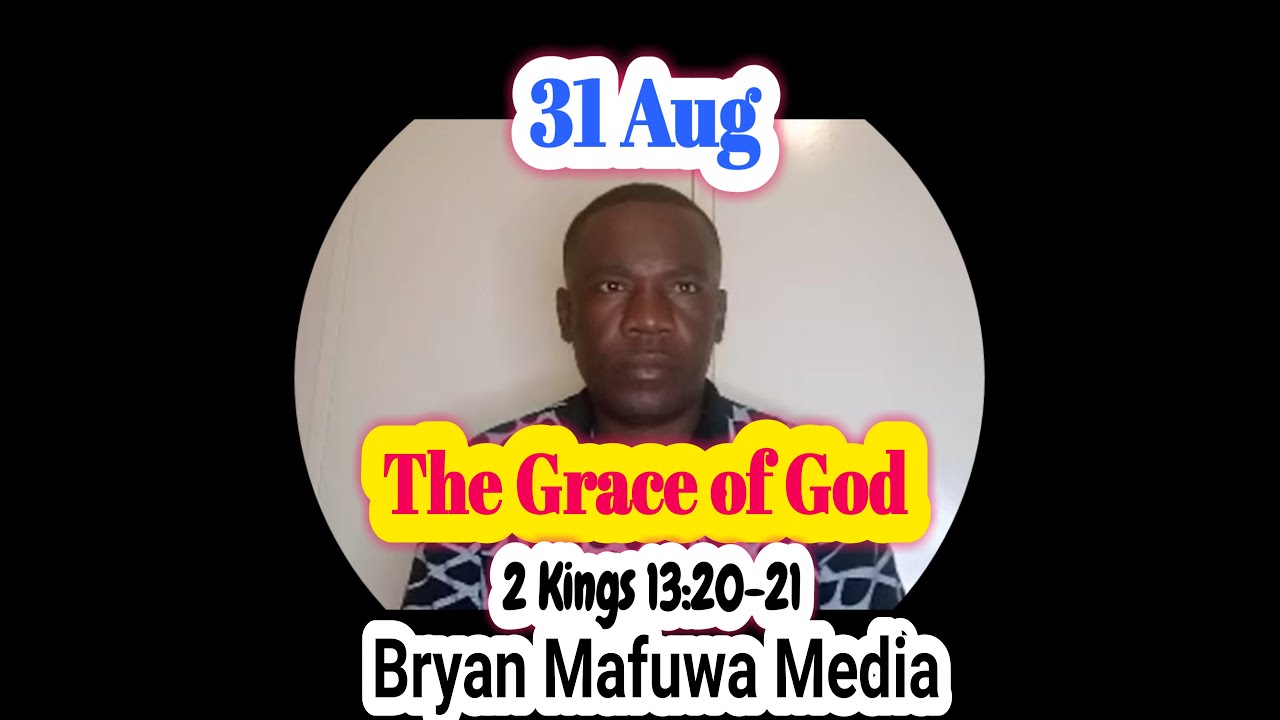 Evangelist Trymore Muparinga - Nyasha dzaMwari/ The Grace of God...31 Aug