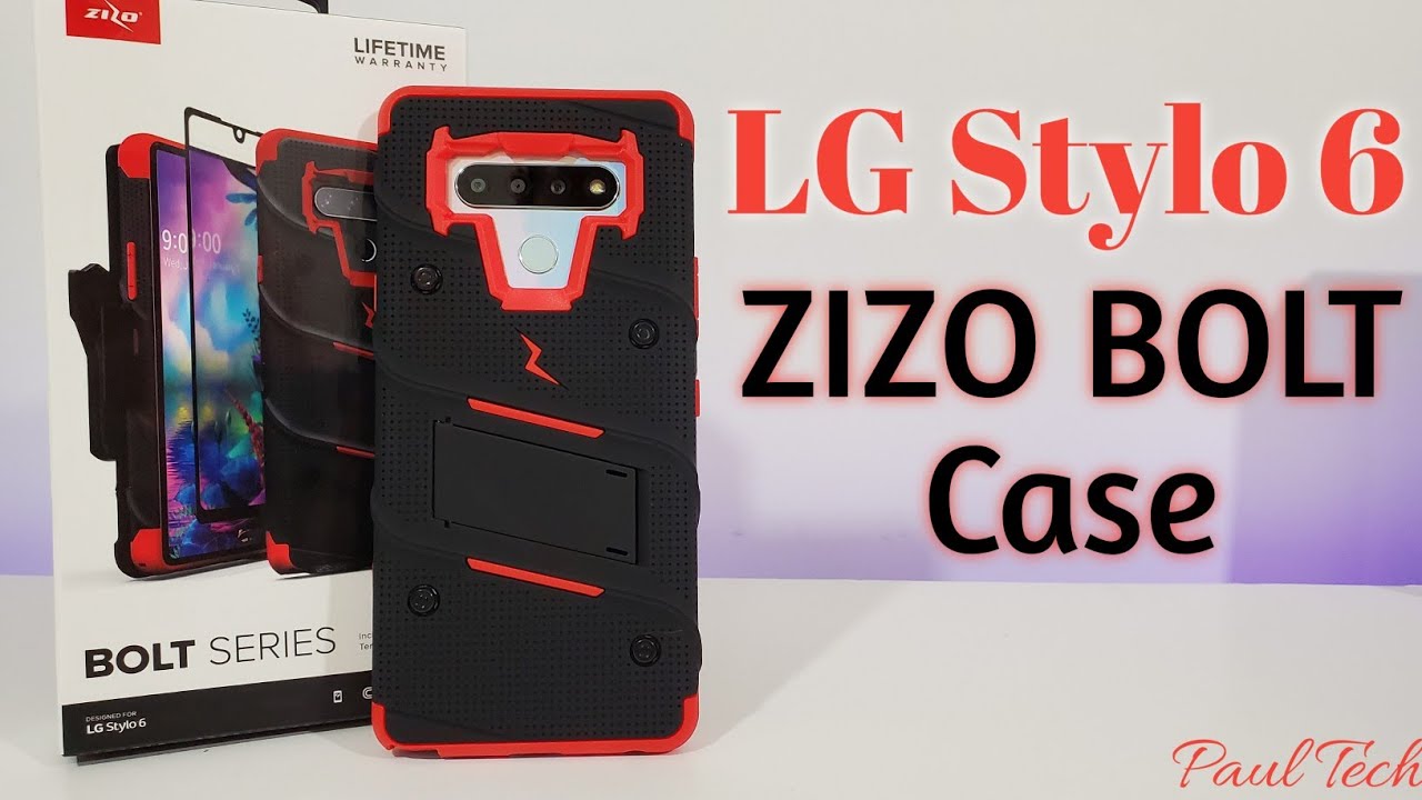 LG Stylo 6 Zizo Bolt Series Case Review