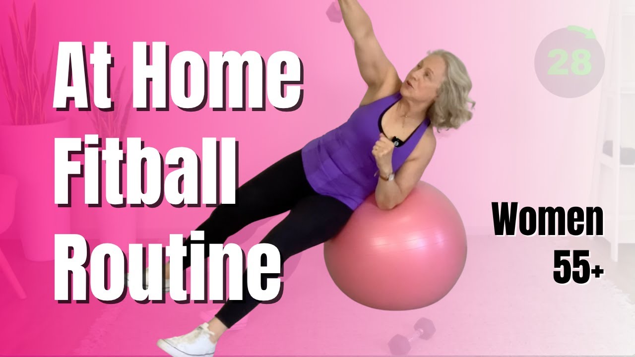 This Fitball Workout Builds Strength and Stability After 50