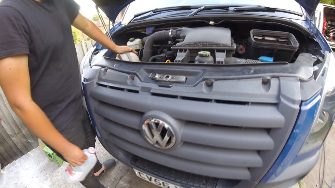 Стук двигателя Volkswagen Crafter / Стук двигателя Volkswagen Crafter