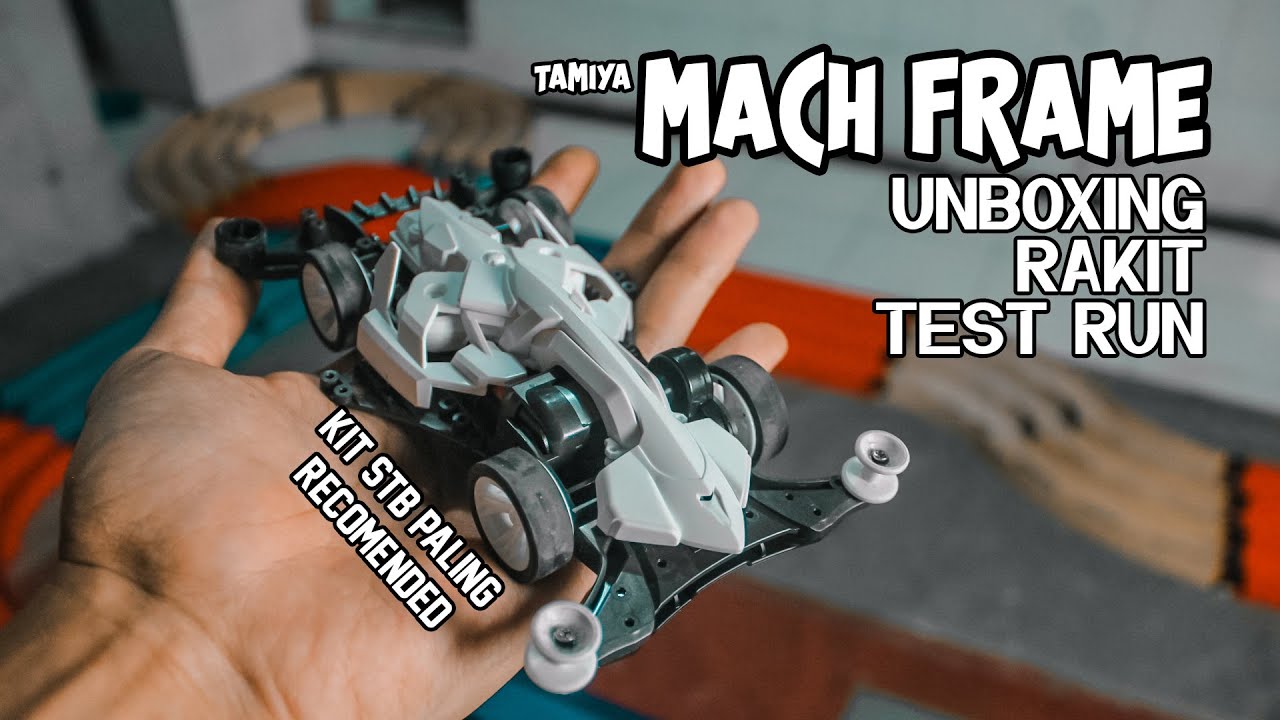 TAMIYA MINI 4WD - MACH FRAME FM-A CHASSIS | UNBOXING, RAKIT DAN TEST RUN