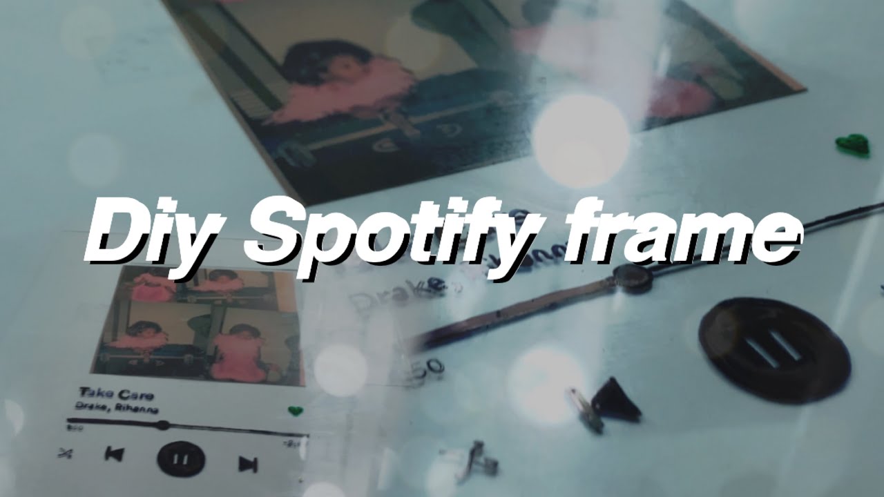 DIY SPOTIFY FRAME| LAST MINUTE GIFT IDEA/ ROOM DECOR