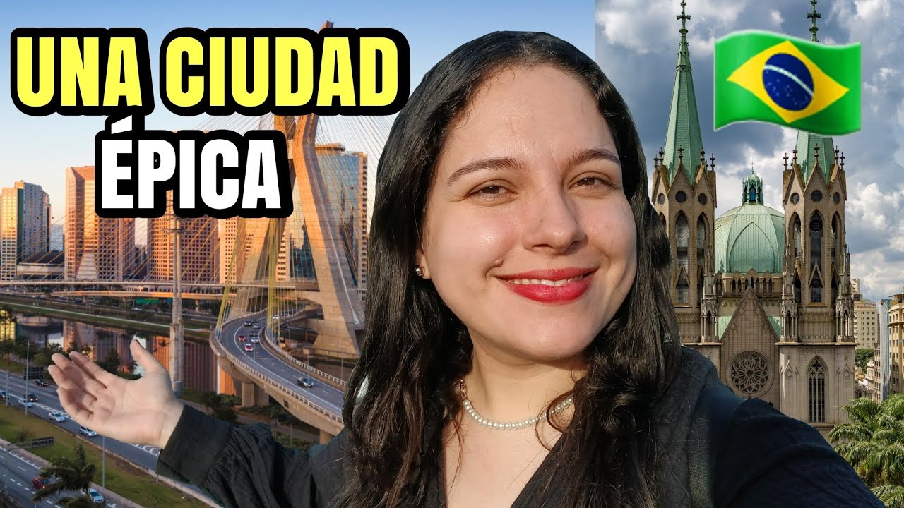 ASÍ ES São Paulo, Brasil la GIGANTE METROPOLIS que te dejará SIN ALIENTO 🇧🇷