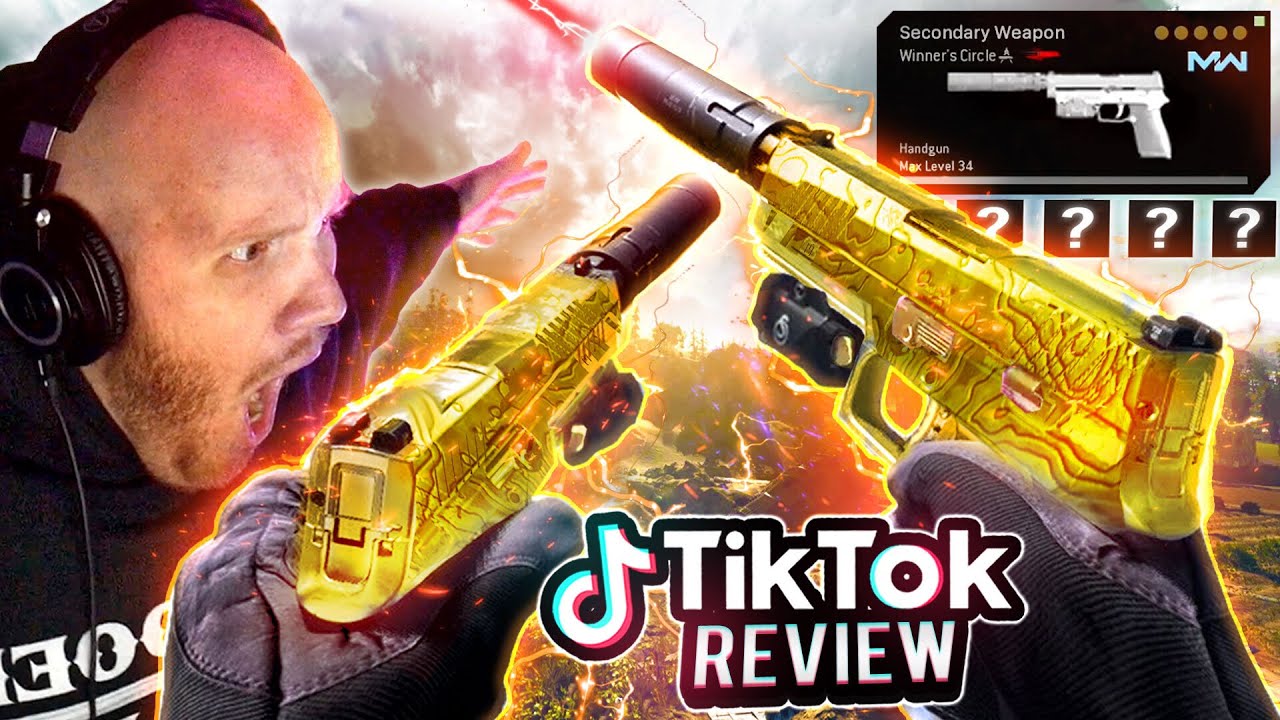 TRYING THE FASTEST TTK SECONDARY FROM TIKTOK!!