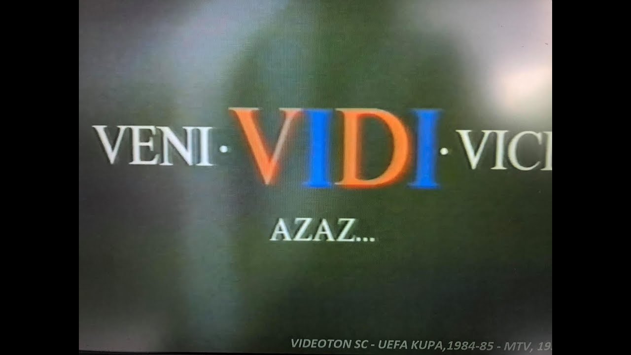 VIDEOTON SC ⚽️ UEFA KUPA (1985)