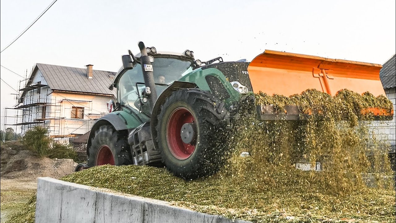 Kukurydza Na Kiszonkę 2023 z Firmą BLEJK! i Emilką :D Skaczący Fendt, 2 Sieki, 7 Odwozów, Opór Fest