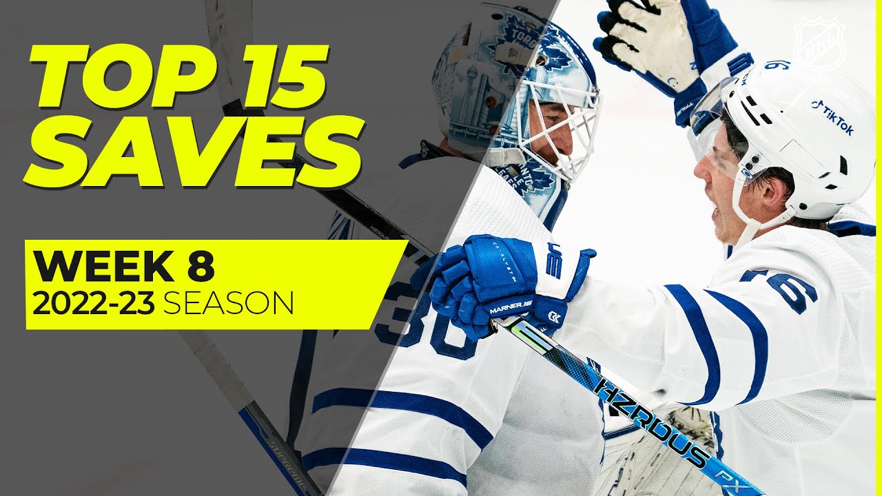 Top Saves from Week 8 | 2022-23 NHL Season