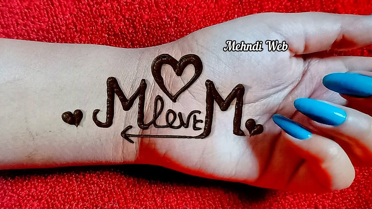 DIY Couple tattoo Mehndi Designs for hands || M❤️M Couple #Tattoo #Mehndi Designs || Mehndi Web