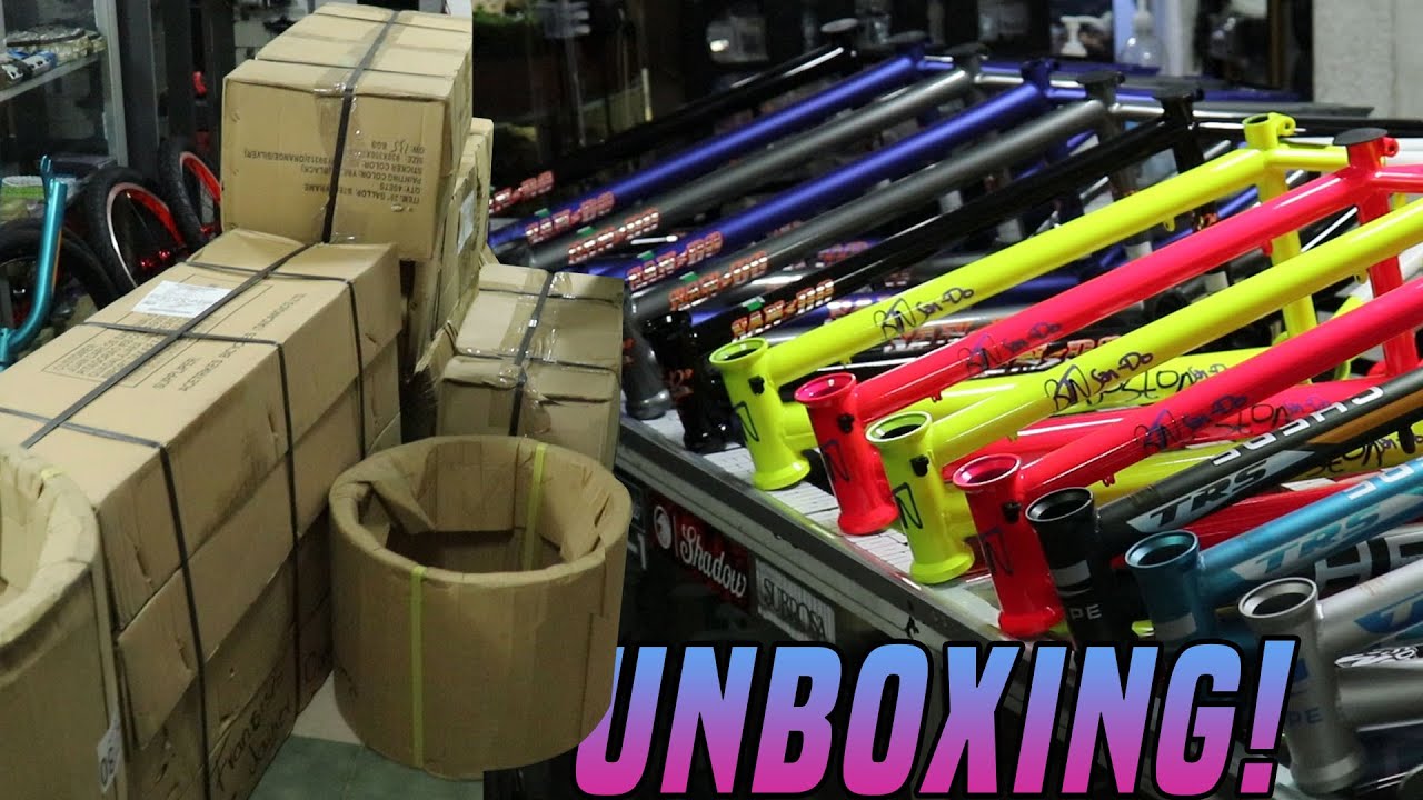 CAJAS REPLETAS DE BMX 🤩 **unboxing BOSTON** | BMXposser shop