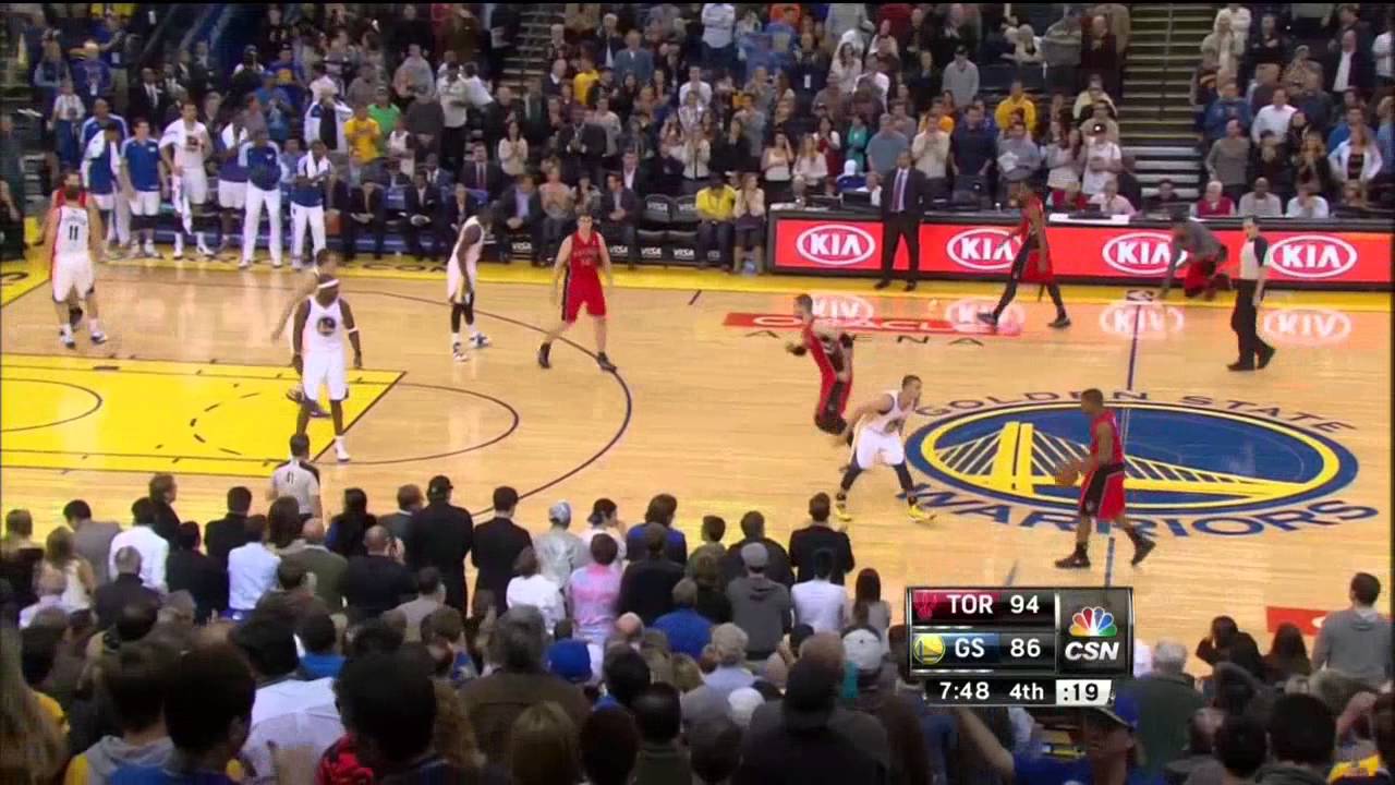 raptors @ warriors (2nd half) 12-3-13