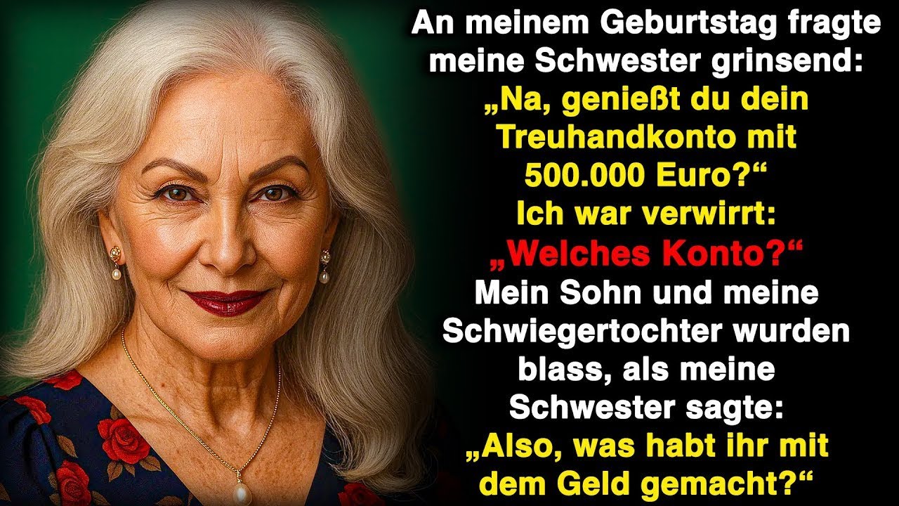 Meine reiche Schwester fragte: „Genießt du dein Konto mit 500.000 Euro?“ Ich: „Welches Konto?!“