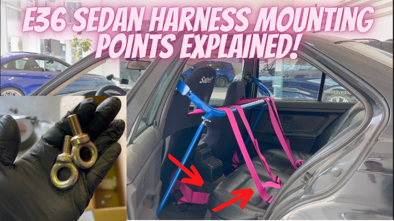 E36 Sedan Harness Mounting Points Explained!