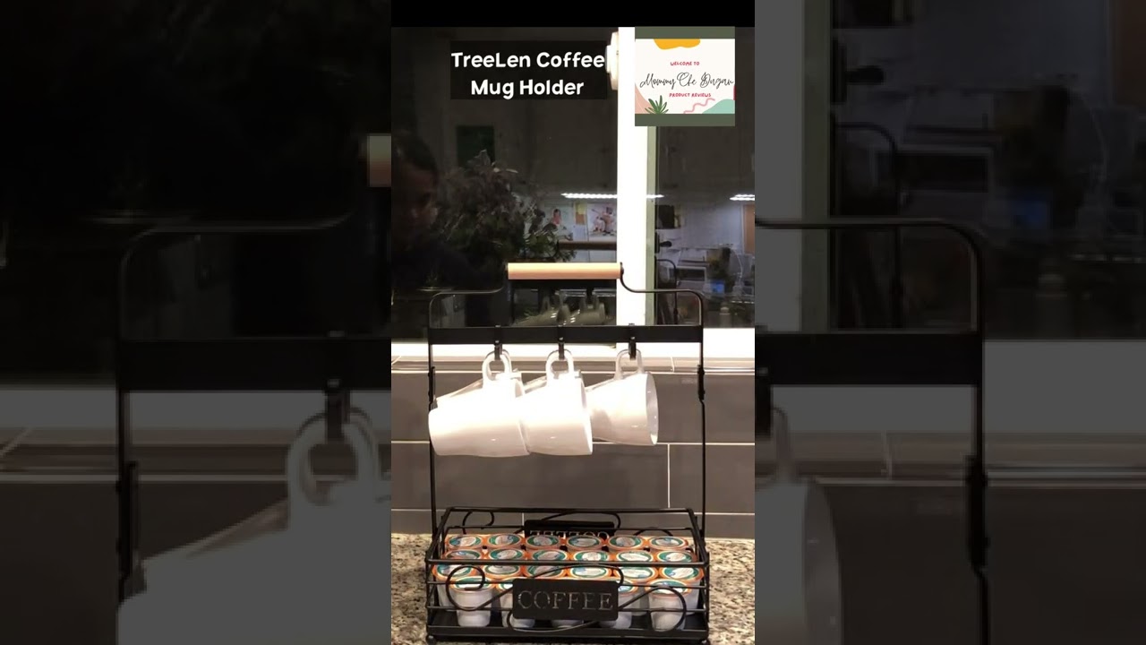 ☕️TreeLen Coffee Mug Holder with Removable Hooks
