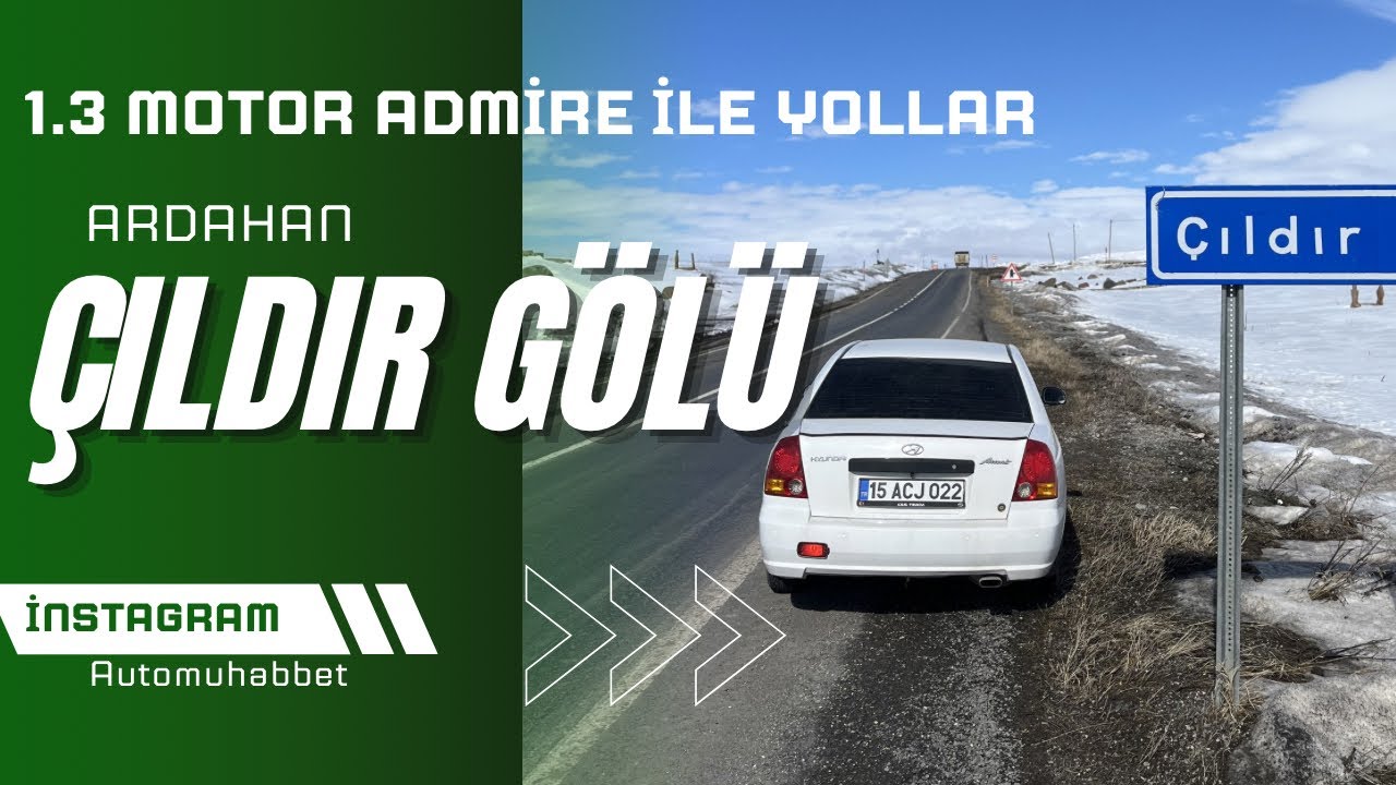 Hyundai Accent ADMİRE ile ARDAHAN/ÇILDIR GÖLÜ #hyundai #accent #admire #ardahan #çıldır #kars