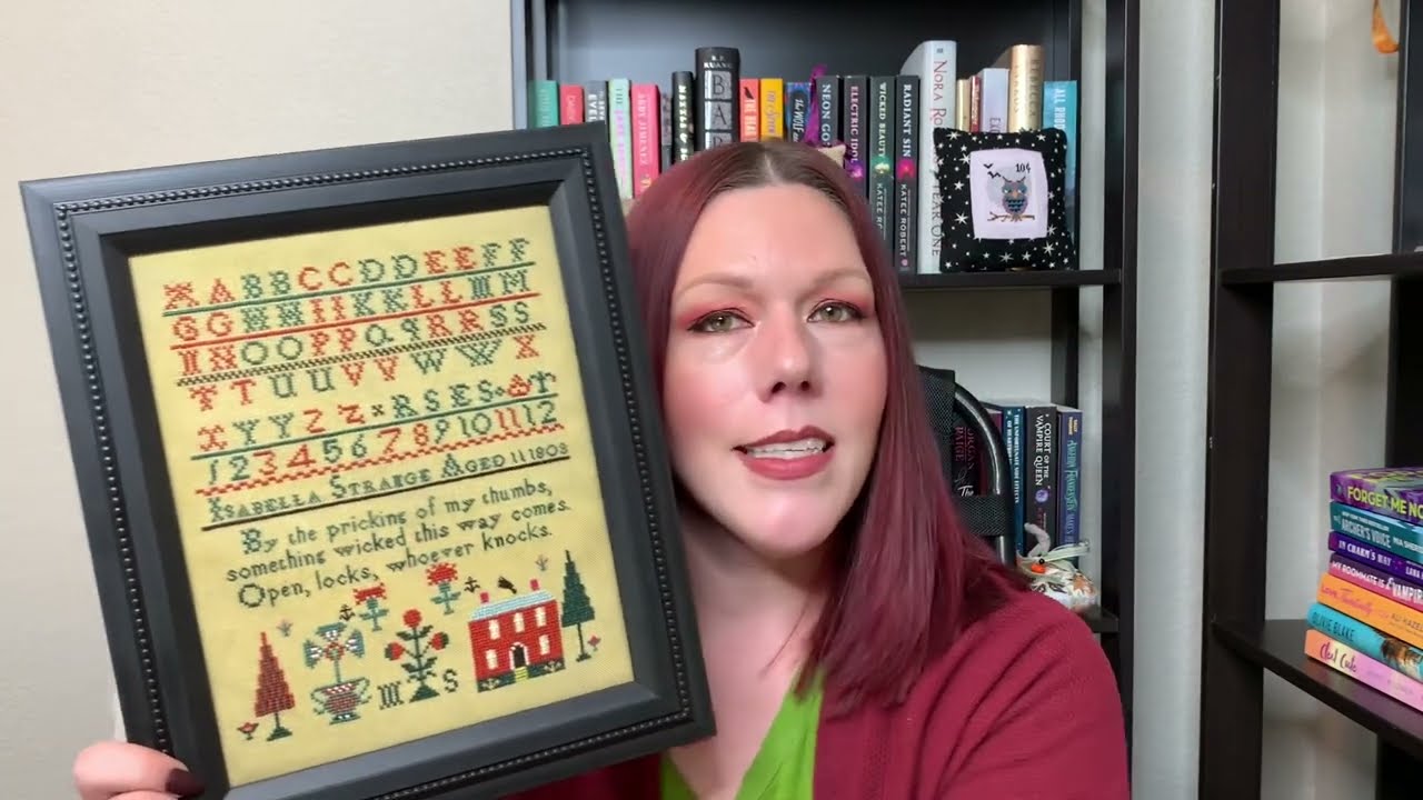 Flosstube #113 - Life update, a new sampler, and a trip to BeStitch Me!