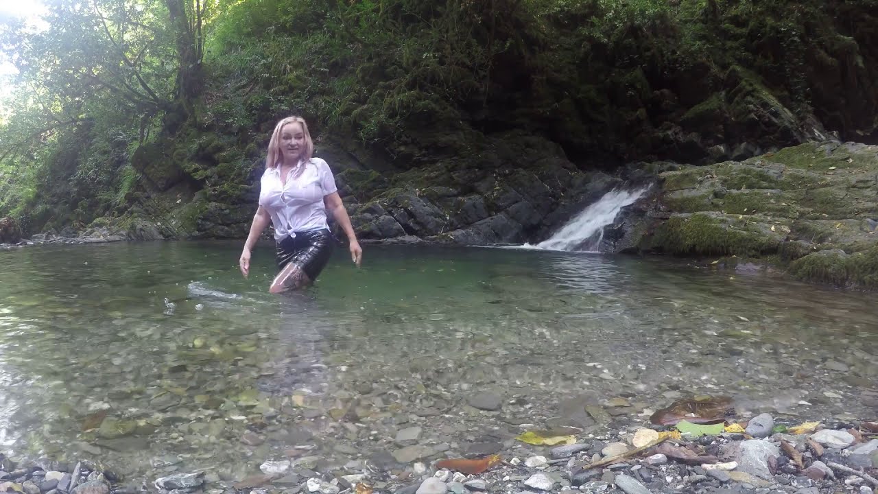 Orekhovsky waterfall Sochi 2018 Elena