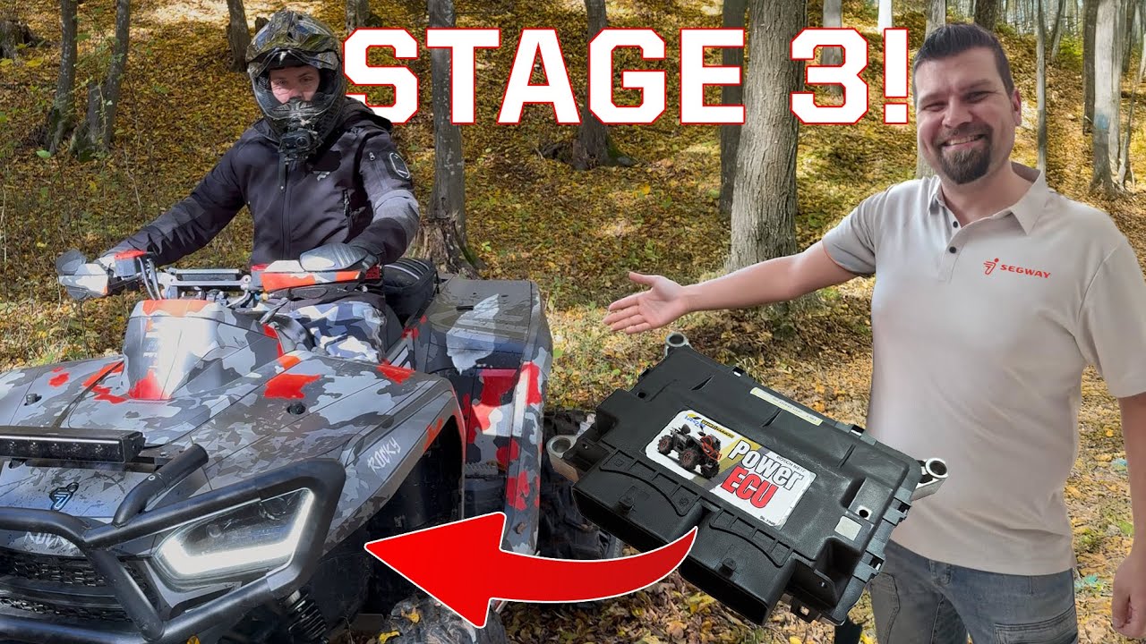 PRIMUL SEGWAY AT10 Wide CU STAGE 3! @Vauhti Varikko Clutch kit and Power ECU