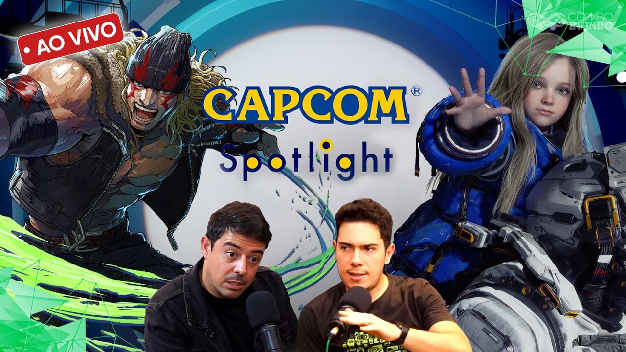 Capcom Spotlight e Novo RPG da BANDAI AO VIVO! Street Fighter 6, ONIMUSHA, Monster Hunter, Pragmata