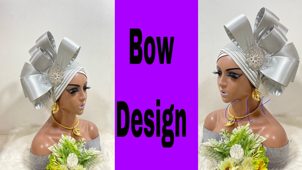 SIMPLE BOW TURBAN TRICK