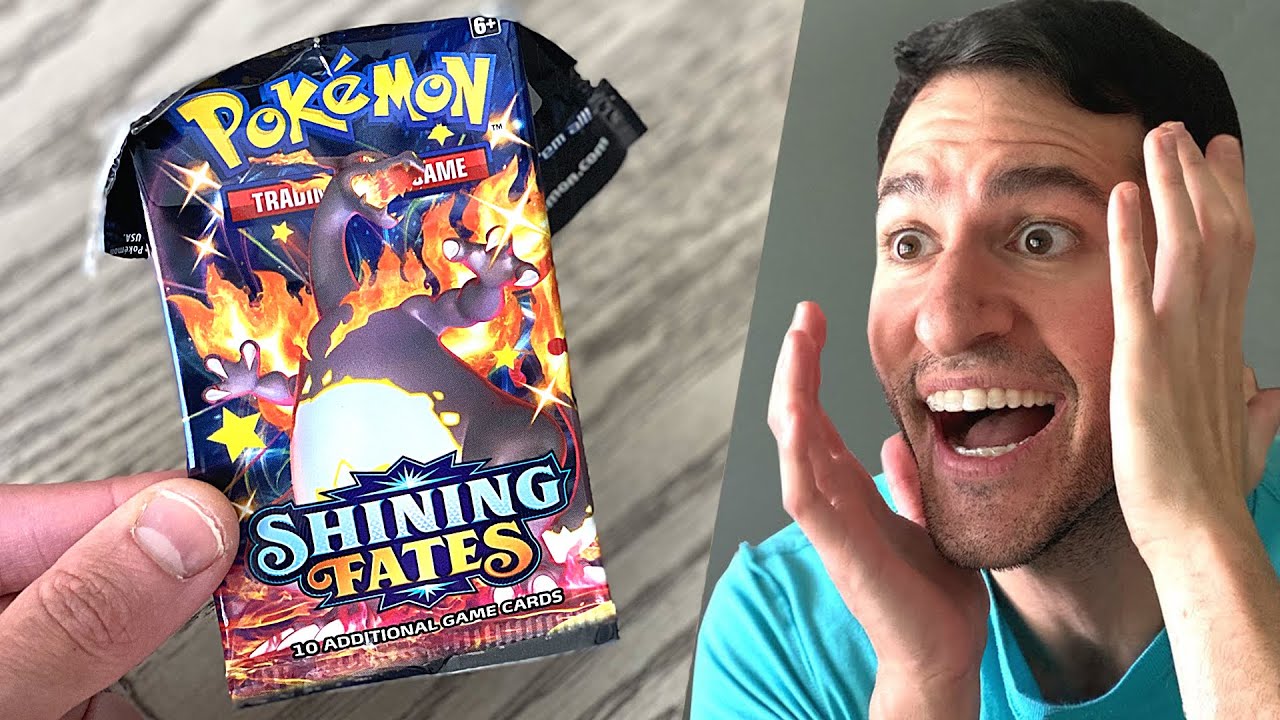 *WAIT... SHINY CHARIZARD IS HOW MUCH?!* Shining Fates Pokemon Cards Opening!