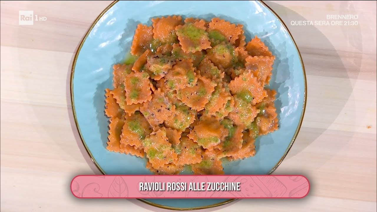 Ravioli rossi alle zucchine - È sempre mezzogiorno 30/09/2024