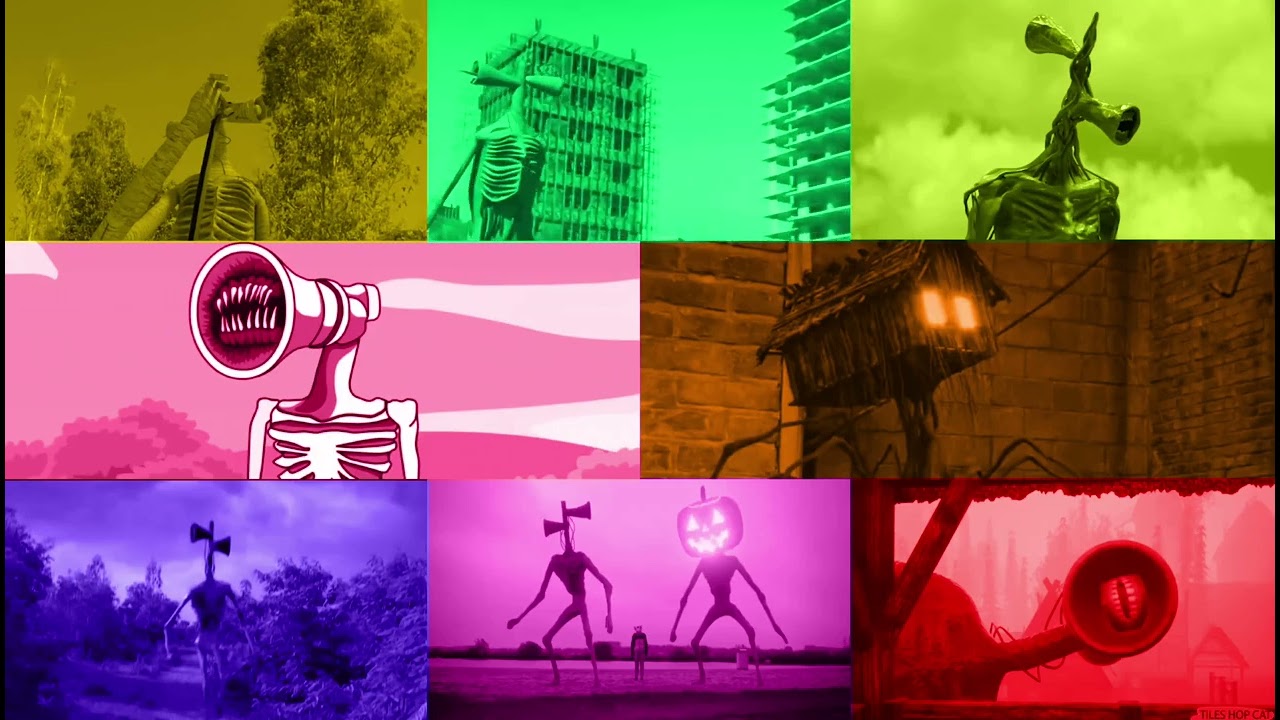 Scary SirenHead Dance But It’s Funny 😂👻  #coffindance #sirenhead