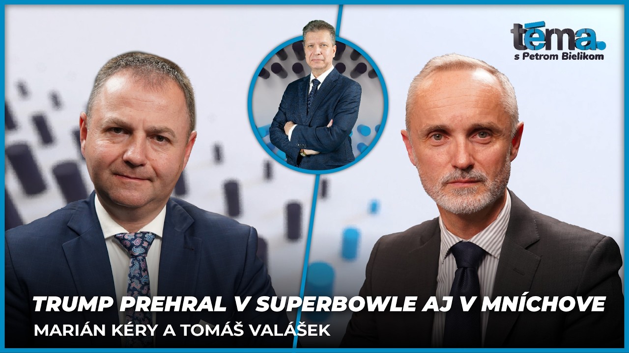 Trump prehral v Superbowle aj v Mníchove | Marián Kéry a Tomáš Valášek, poslanci NR SR