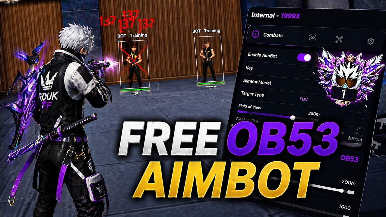 NEW PC PANEL UPDATED OB51💻 PANEL FOR FREE AIMBOT FREE FIRE 🎯 SNIPER AIMBOT | 100% SAFE AND ANTIBAN ✅