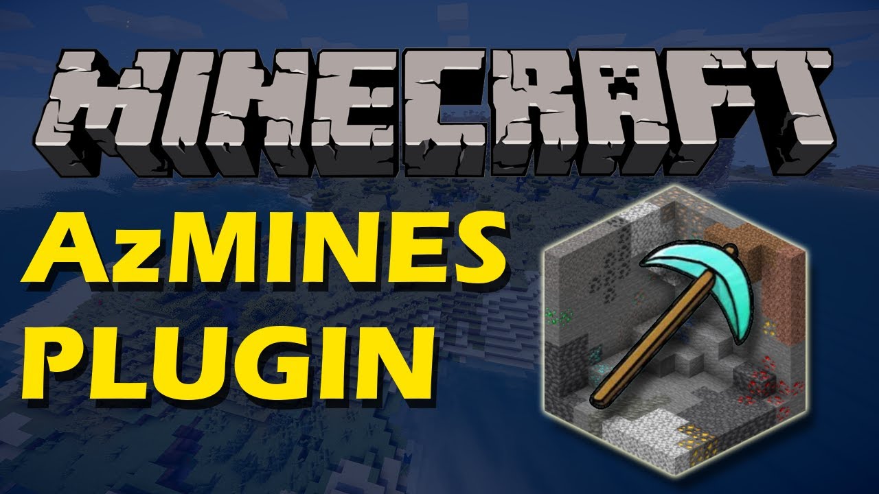 Автоматический сброс блоков в Minecraft с помощью плагина AzMines